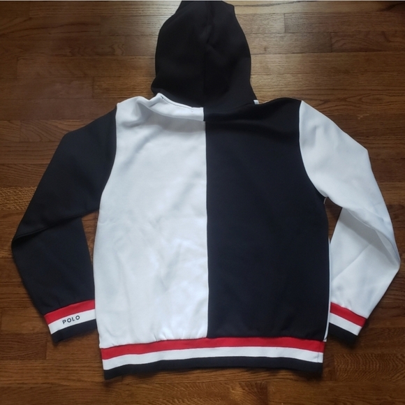 Polo Ralph Lauren Hoodie Sweatshirt Winter Stadium 1992 Retro Olympic RARE M - Picture 3 of 5